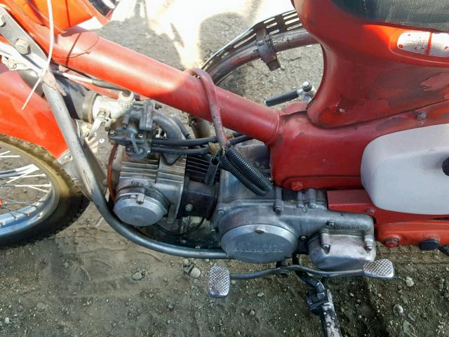 CT90157842 - 1968 HONDA MOTORCYCLE RED photo 7