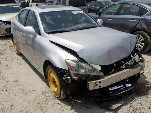 JTHCK262665002020 - 2006 LEXUS IS 250 SILVER photo 1