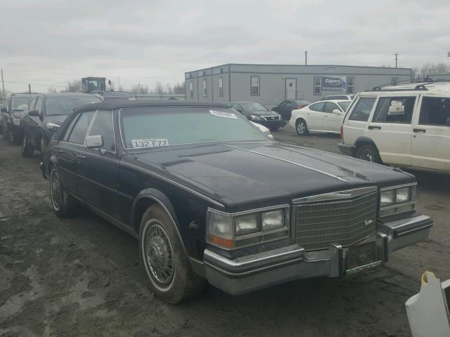 1G6KS6989FE833132 - 1985 CADILLAC SEVILLE BLACK photo 1