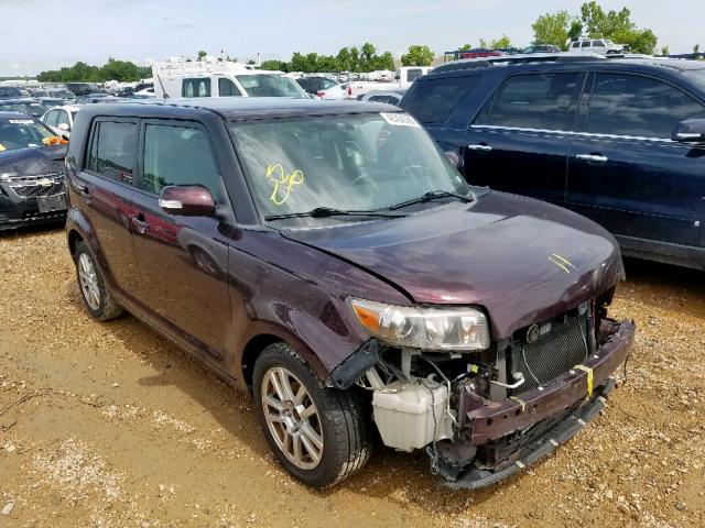 JTLZE4FE1A1100529 - 2010 TOYOTA SCION XB 紫色 照片 1