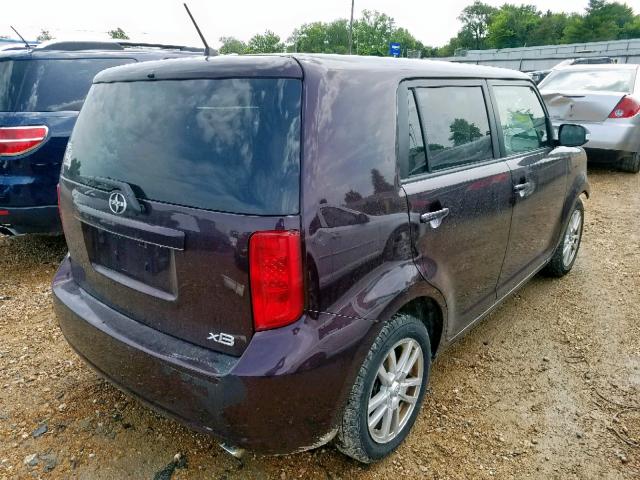 JTLZE4FE1A1100529 - 2010 TOYOTA SCION XB 紫色 照片 4