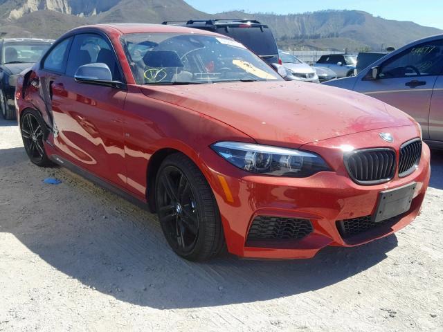 WBA2J5C5XKVC07799 - 2019 BMW M240I RED photo 1