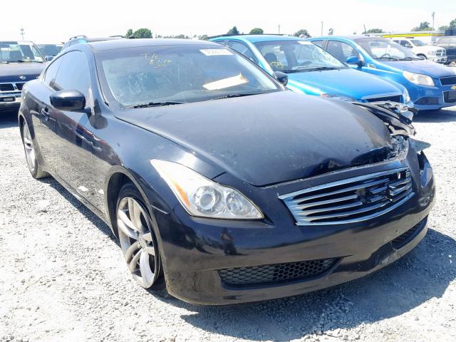 JNKCV64E28M119808 - 2008 INFINITI G37 BASE BLACK photo 1