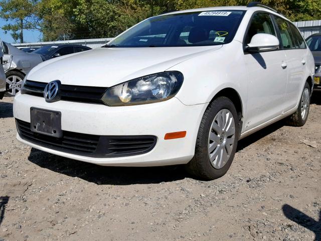 3VWPP7AJ0EM626885 - 2014 VOLKSWAGEN JETTA S WHITE photo 2