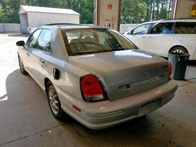 KMHFU45E93A245478 - 2003 HYUNDAI XG 350 SILVER photo 3