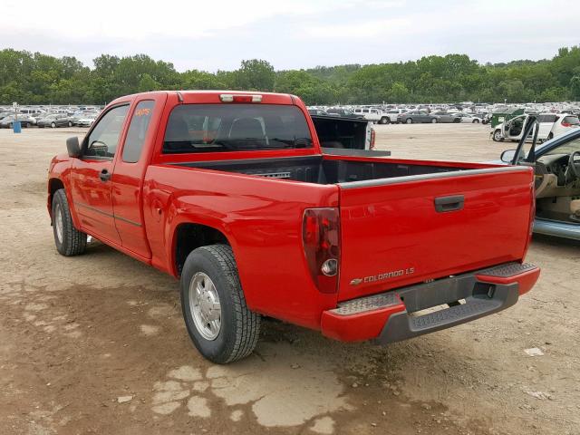 1GCCS299688216212 - 2008 CHEVROLET COLORADO L RED photo 3