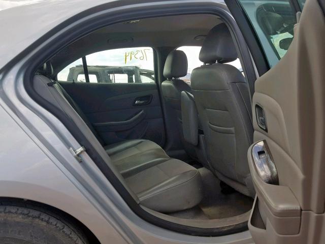 1G11C5SL5FF132637 - 2015 CHEVROLET MALIBU 1LT 银色 照片 6