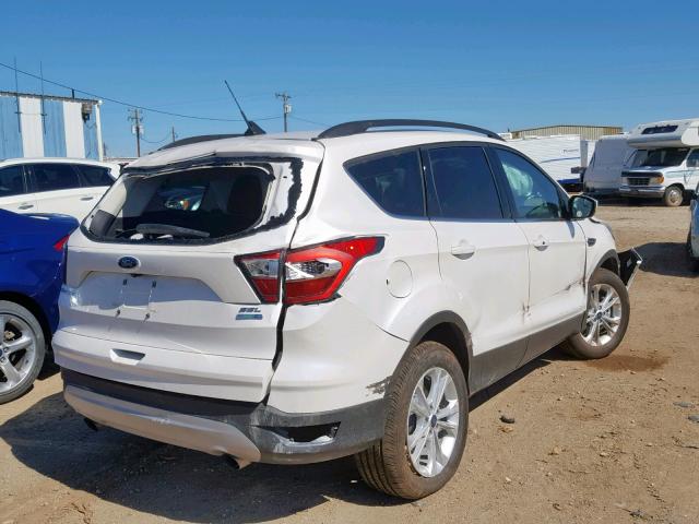 1FMCU9HD1KUB83722 - 2019 FORD ESCAPE SEL WHITE photo 4