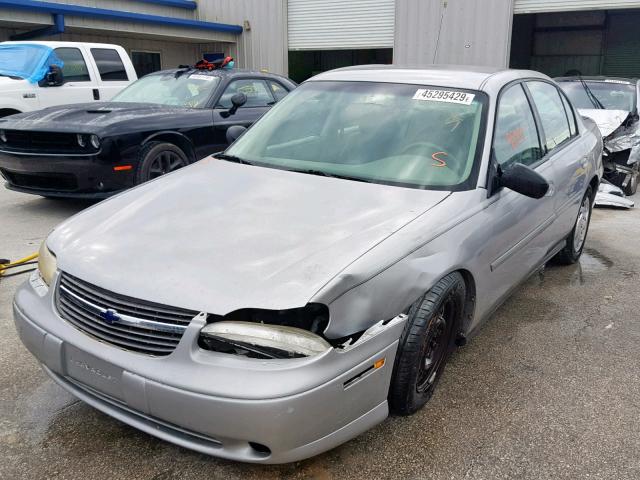 1G1ND52F24M526792 - 2004 CHEVROLET CLASSIC GRAY photo 2