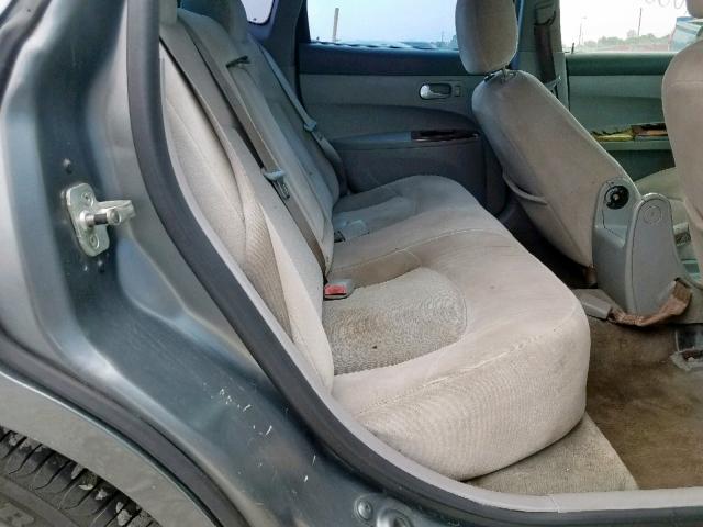 2G4WC532251313506 - 2005 BUICK LACROSSE C GRAY photo 6