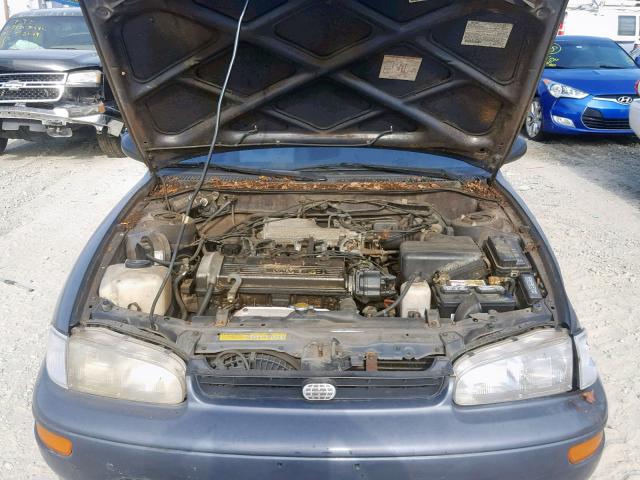 1Y1SK5367RZ006012 - 1994 GEO PRIZM GRAY photo 7