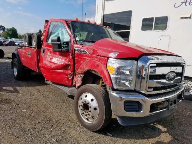 1FDUF5GT9CEA61301 - 2012 FORD F550 SUPER RED photo 1