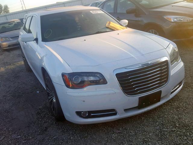 2C3CCABG4EH118466 - 2014 CHRYSLER 300 S WHITE photo 1