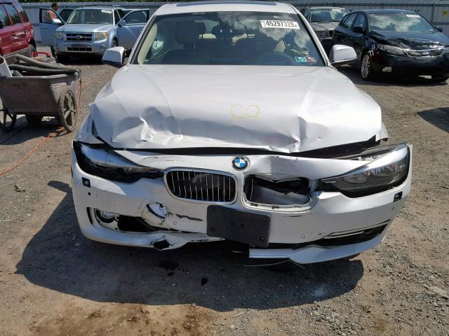 WBA3B3C53FJ983594 - 2015 BMW 328 XI WHITE photo 9