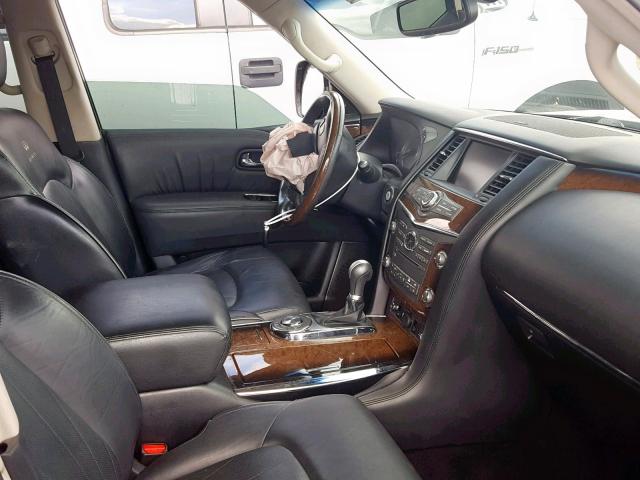 JN8AZ2NF6C9517214 - 2012 INFINITI QX56 SILVER photo 5