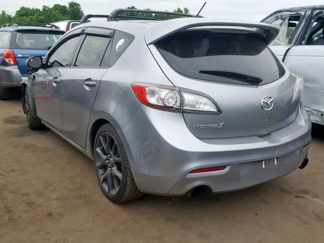 JM1BL1L32C1642617 - 2012 MAZDA SPEED 3 GRAY photo 3