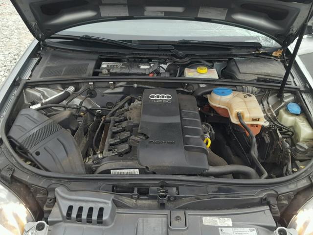 WAUDF78E97A224278 - 2007 AUDI A4 2.0T QU GRAY photo 7