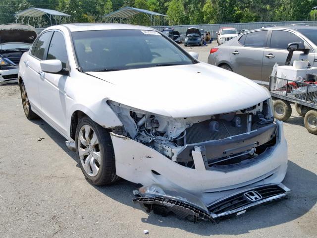 1HGCP36878A068309 - 2008 HONDA ACCORD EXL WHITE photo 1