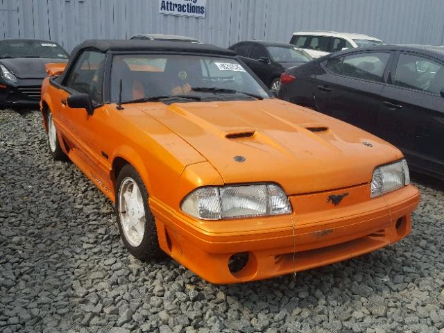 1FABP45E9JF164352 - 1988 FORD MUSTANG GT ORANGE photo 1