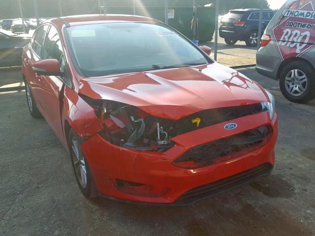 1FADP3F24GL325451 - 2016 FORD FOCUS SE RED photo 1