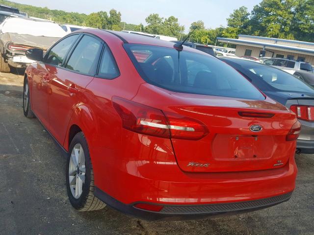 1FADP3F24GL325451 - 2016 FORD FOCUS SE RED photo 3