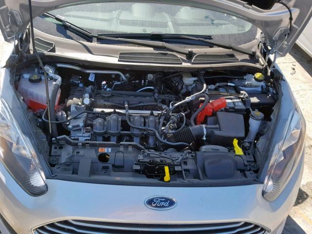 3FADP4BJ7KM159629 - 2019 FORD FIESTA SE SILVER photo 7