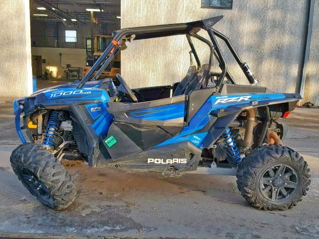 3NSVDE99XFF436002 - 2015 POLARIS RZR XP 100 BLUE photo 3