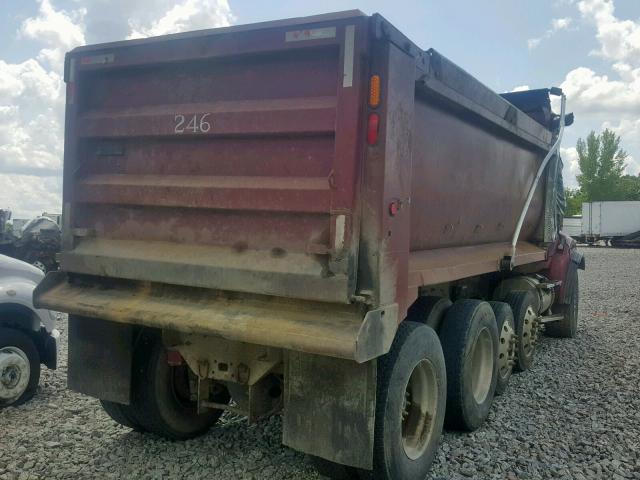 2FZHAZCV05AU12333 - 2005 STERLING TRUCK LT 9500 RED photo 4