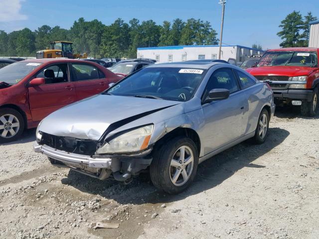 1HGCM72694A003508 - 2004 HONDA ACCORD EX SILVER photo 2