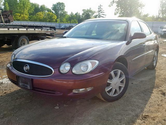 2G4WC582571209104 - 2007 BUICK LACROSSE C MAROON photo 2