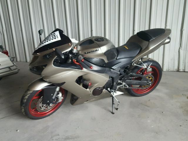 JKBZXJD126A002482 - 2006 KAWASAKI ZX636 C1 GRAY photo 2