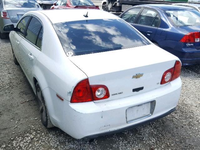 1G1ZJ57BX94205042 - 2009 CHEVROLET MALIBU 2LT WHITE photo 3