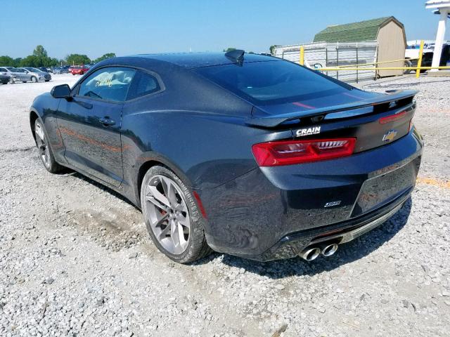 1G1FH1R71H0171224 - 2017 CHEVROLET CAMARO SS GRAY photo 3