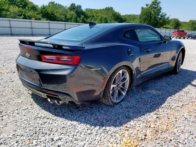 1G1FH1R71H0171224 - 2017 CHEVROLET CAMARO SS GRAY photo 4