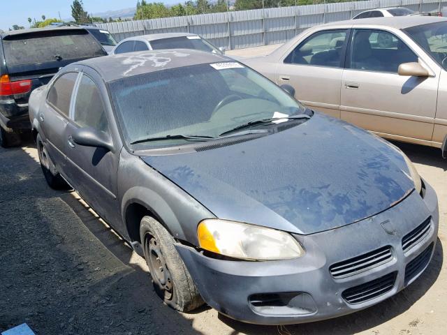 1C3EL46X02N297628 - 2002 CHRYSLER SEBRING LX GREEN photo 1