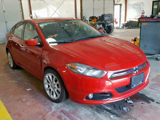 1C3CDFCB5ED768529 - 2014 DODGE DART LIMIT RED photo 1