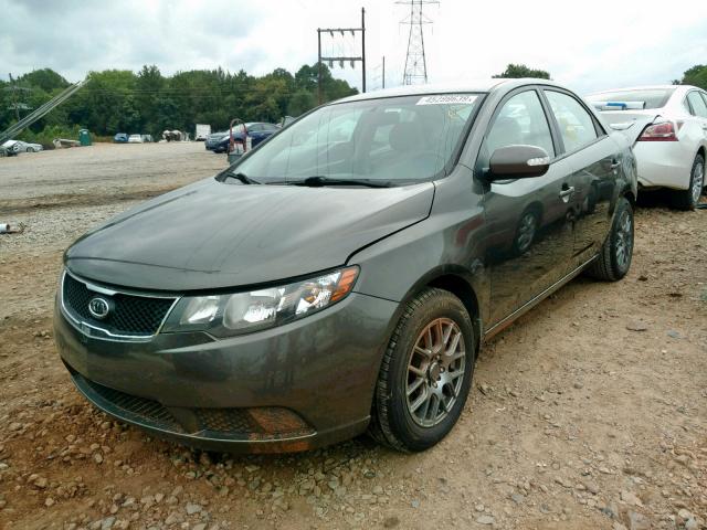 KNAFU4A2XA5858356 - 2010 KIA FORTE EX BROWN photo 2