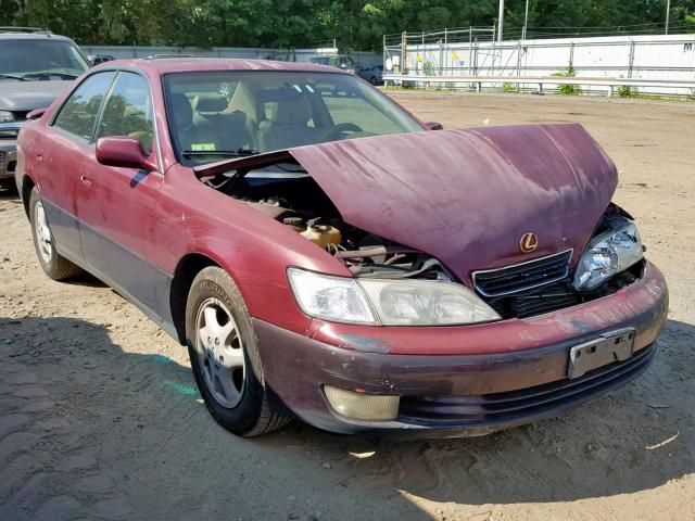 JT8BF22G3V0041189 - 1997 LEXUS ES 300 RED photo 1