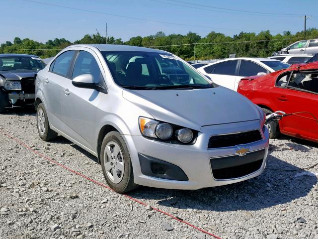 1G1JA5SG5G4174554 - 2016 CHEVROLET SONIC LS SILVER photo 1