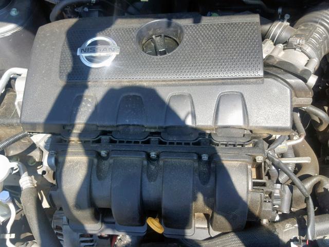 3N1AB7AP0FY306961 - 2015 NISSAN SENTRA S GRAY photo 7