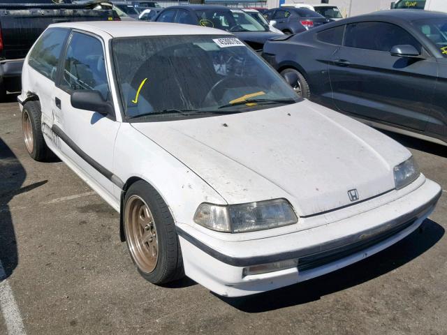 2HGED6456MH530186 - 1991 HONDA CIVIC DX WHITE photo 1