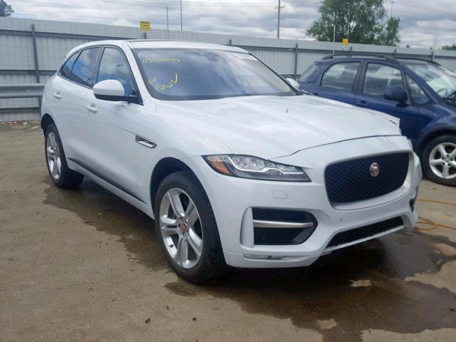 SADCL2BV9HA047904 - 2017 JAGUAR F-PACE R - WHITE photo 1