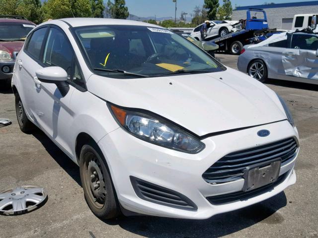 3FADP4TJ6FM111608 - 2015 FORD FIESTA S WHITE photo 1