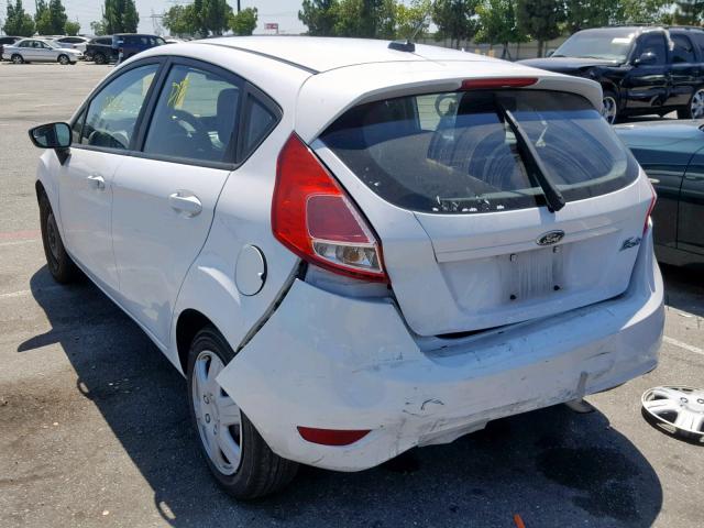 3FADP4TJ6FM111608 - 2015 FORD FIESTA S WHITE photo 3