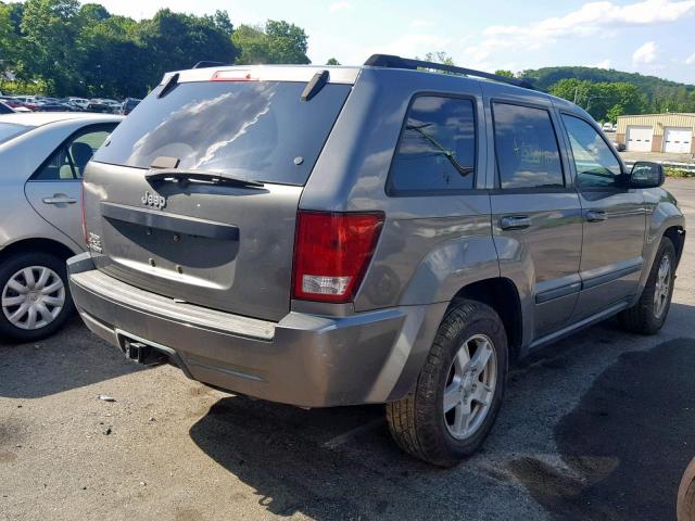 1J8HR48N67C575978 - 2007 JEEP GRAND CHER GRAY photo 4