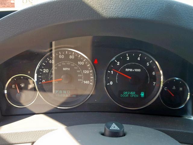 1J8HR48N67C575978 - 2007 JEEP GRAND CHER GRAY photo 8