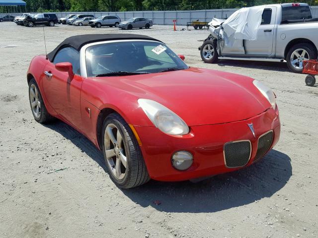 1G2MB35B08Y127520 - 2008 PONTIAC SOLSTICE RED photo 1