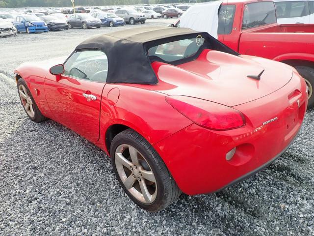 1G2MB35B08Y127520 - 2008 PONTIAC SOLSTICE RED photo 3