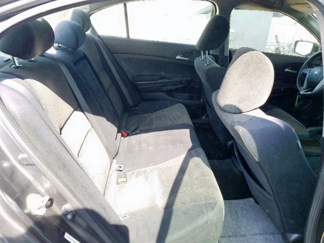 JHMCP26409C009774 - 2009 HONDA ACCORD LXP GRAY photo 6