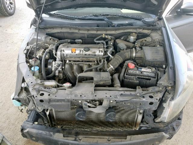 JHMCP26409C009774 - 2009 HONDA ACCORD LXP GRAY photo 7